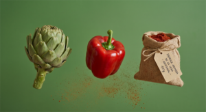 branding para alcachofa y páprika de Arequipa — exportación Europa valles arequipeños